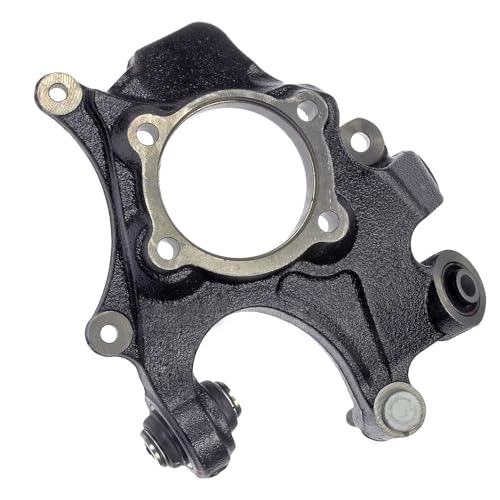Image of Detroit Axle - Rear Right Steering Knuckle for Hyundai 2007-2009 Santa Fe 2007-2012 Veracruz, Passenger Side Steering Knuckle Assembly Replacement
