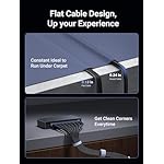 UGREEN Cat 8 Ethernet Cable 3FT, Flat High Speed 40Gbps 2000Mhz Internet Cable 26AWG Braided Network Cord RJ45 Shielded Indoor LAN Cables Compatible for Gaming PC PS5 Xbox Modem Router 3FT - Image 3