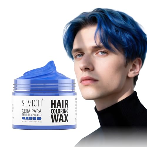 Cera Temporal para Cabello Azul SEVICH 50g miniatura 1