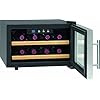 Profi Cook PC-WC 1046 weinkühlschrank/28 cm/104 kWh/jaar/flaschenkapazität: 8 circa 0.75 liter/bedieningspaneel met LED-Display/blauw verlicht/Inox