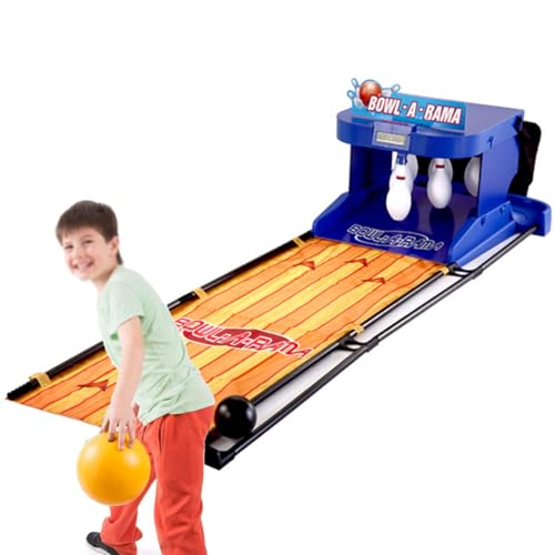 XUXIAO Elektronisches Bowling-Set mit automatischer Rückführung