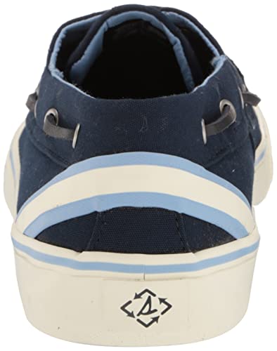 Sperry Sapato de barco masculino Bahama Ii Seacrecycled, Azul marino, 5.5