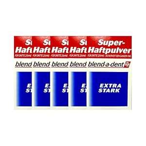 5x Blend A DENT Super hechtpoeder extra sterk 168605 50 g PZN 3384395