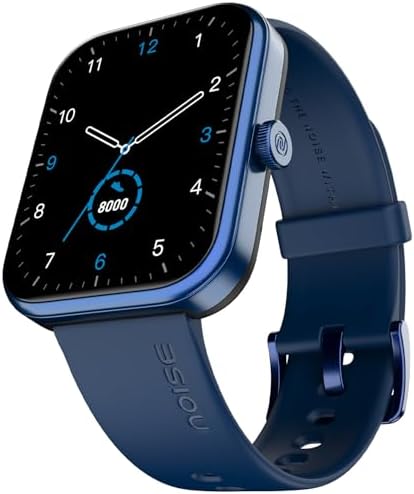 Noise Pulse 2 Max 1.85" Display, Bluetooth Calling Smart Watch, 10 Days Battery, 550 NITS Brightness, Smart DND, 100 Sports Modes, Smartwatch for Men and Women (Midnight Blue)