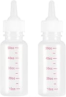 Vista 1 de 2 biberones de lactancia para mascotas, 1.7 fl oz, biberón de alimentación para perros y gatos, silicona para mascotas, alimentador de leche