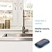 EE-Cloth Washing Up Pad, Premium Microfiber Non-Scratch Kitchen Dish Scrubber Sponge, Ideal for Dish, Sink and Countertop Cleaning, 100 Wash Guarantee, Blue, 4 Pack
