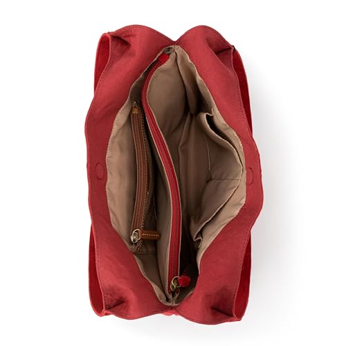 Image of The Sak Huntley Hobo Bag - Premium Leather Women's Purse for Everyday & Travel - Handbag with Shoulder Bag Straps