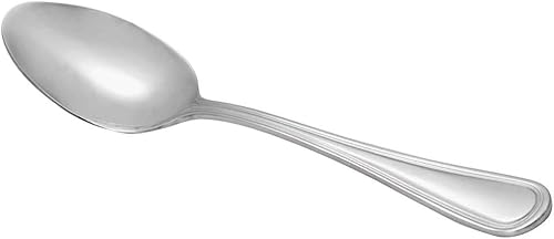 Juego de 36 cucharas de mesa Toscana de acero inoxidable 180 para restaurante y catering, juego de cubiertos grandes de grado comercial