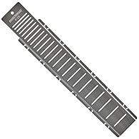 Our patent pending Fret Shield gives you total fretboard protection when performing fret work such as polishing, leveling and crowning on a 25.34" Guitar Fret Scale up to 20 frets. Say "no to blue tape" and save time and money with this reusable desi...