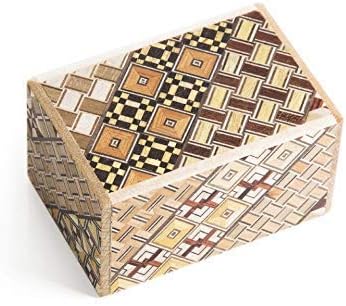 Kubiya Games | Mini Japanese Puzzle Box 7 Steps Koyosegi - Secret Trick Puzzle Box for Adults Puzzle Box | Difficult Puzzle Box | Puzzle Box | Best Gift for Men | Secret Box