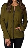 nike bomber jacket mens Marke: Nike Nike Damen Tech Fleece Bomber Jacke, Verde/Heather/Olive Flak/Negro, S-36/38