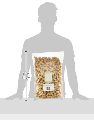 Naturix24 Erdnüsse in der Schale ungeröstet – Beutel, 2er Pack (2 x 1 kg)