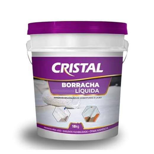 Borracha Líquida Manta Líquida Impermeabilizante Elástomérico Cristal 18kg Branco