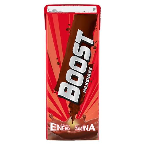 Image of Boost Milkshake | NUTRIENTS* FOR ENERGY - STAMINA | 180 ml