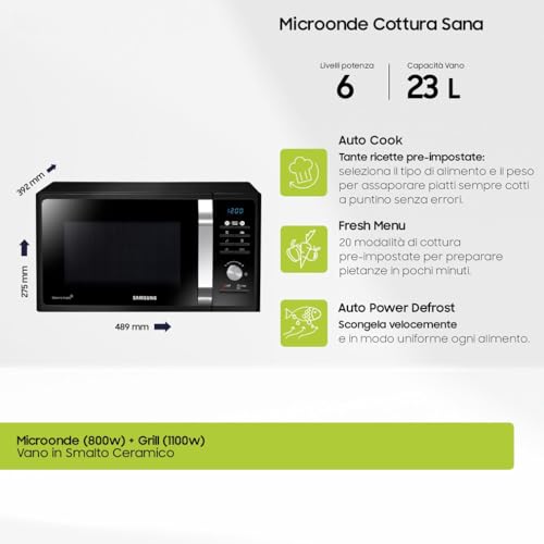 Samsung MG23F302TAK - Caratteristiche, prezzo, opinioni