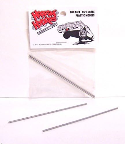 Model Vehicle Axles, 3.5 Inches, 1/24-1/18 Scale, Long AXLES, For Dicast & Plastic Vehicles, No Batteries Required, Indoor Use, 1 Player, Adult, Unisex, Assembly Required
