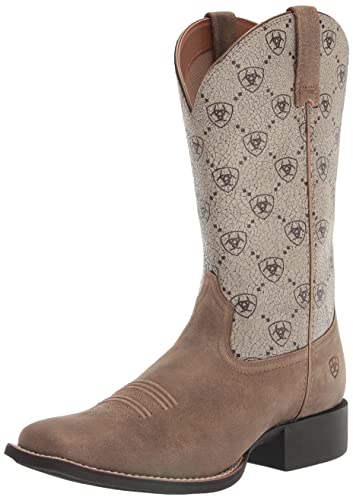 Image of Ariat Women's Round Up Wide Square Toe Western Boot