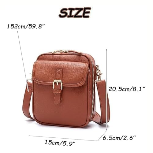 Sculptiure Crossbody Leather Bag, Large Capacity Anti-Theft Vintage Bag, Sculpture Cross Body Bags, Bags with Built in Wallet2