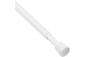 TYRON Tension Curtain Rod 24-36: No-Drill Window Solution