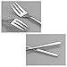 Doryh Stainless Steel Tasting Appetizer Forks, 6.1 Inches, 12 Pieces