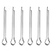 Stainless Steel Split Pin for Shimano B01S M375 M395 M416 M445 M446 M485 M486 M515 M525 Disc Brake Pad Lock Fixing Bolt, 4cm Length, Silver Color, 6-Pack