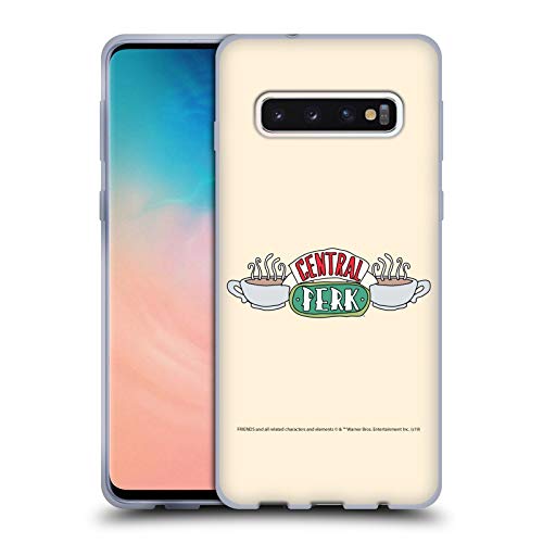 Head Case Designs Officially Licensed Friends TV Show Central Perk Iconic Soft Gel Case Compatible with Samsung Galaxy S10