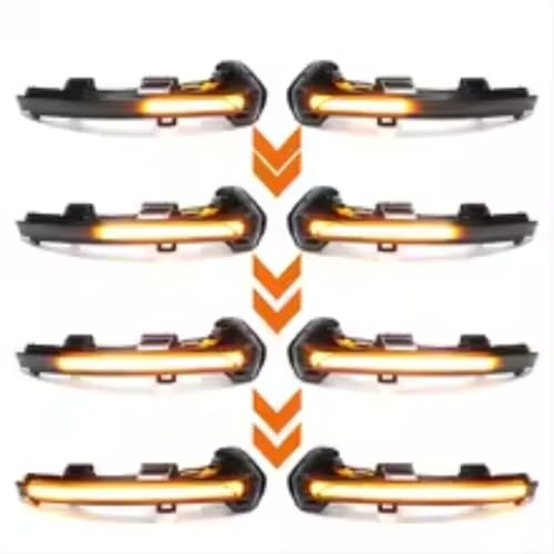 Clignotants dynamiques pour rétroviseur Passat défilement LED fluide