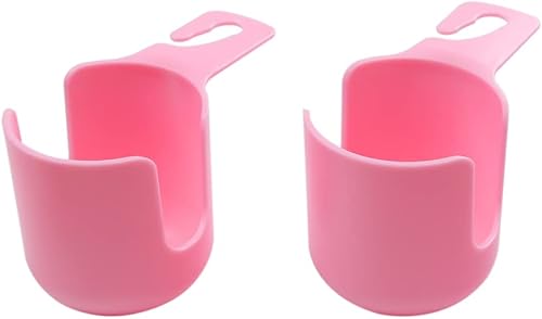 Miniatura 8 de Car Seat Headrest Hook Hanger Storage Organizer Universal with Cup Holder for Handbag fit Universal Vehicle Car (Beige)