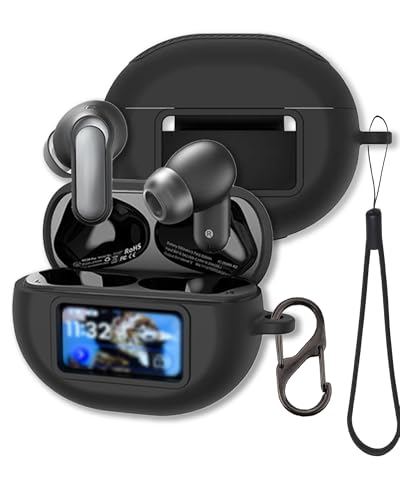 TOZO NC20 Pro/NC20�C���z���p����P�[�X�AFJIASTB �\�t�g�V���R���ϏՌ��J�o�[�A�J���r�i�ƃX�g���b�v�t��(�u���b�N)