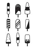 Darice Ice Lolly A6 Prägeschablone (10,8 x 14,6 cm), 14.61 X 10,79 X 0,1 cm