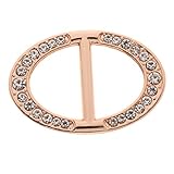 oval belt buckle blanks Material: Legierung, Kristall Strass