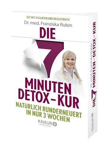 Die 7-Minuten-Detox-Kur: Natürlich runderneuert in nur 3 Wochen | Die Gesundheits-Box mit 21 Karten zum Entschlacken und Wohlfühlen. Inklusive Anleitungsbuch. – Bild 3