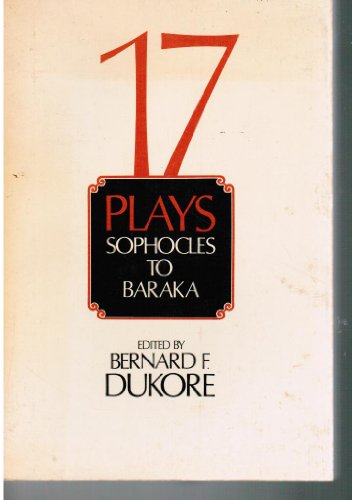 Preisvergleich Produktbild Seventeen Plays: Sophocles to Baraka