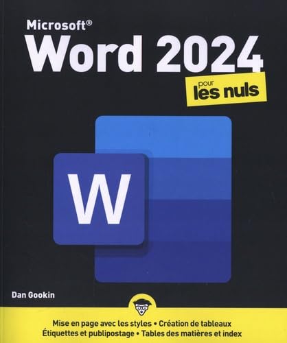 Dan Gookin, Jean-Pierre Cano - Word 2024 pour les Nuls (2025)