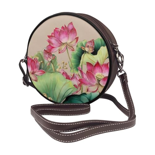Sac à main circulaire avec sangle réglable une idée cadeau poétique - 2