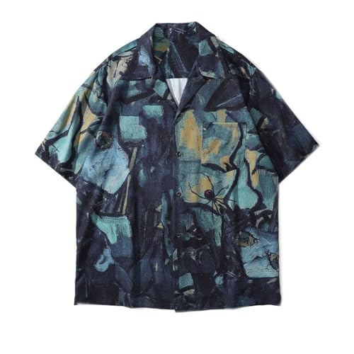 Style chinois homme haut d'été vintage large et ultra fluide
