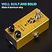 Kmise Tremolo Electric Guitar Effects Pedal Mini Single Type DC 9V True Bypass