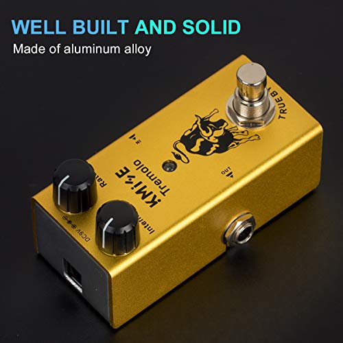 Guitare électrique Tremolo Effect Pedal Mini Single Type DC 9V True Bypass (Tremolo) - Les Beatles, Paul McCartney, John Lennon, RIngo Starr, George Harrison Guitare électrique Tremolo Effect Pedal Mini Single Type DC 9V True Bypass (Tremolo) – Image 3