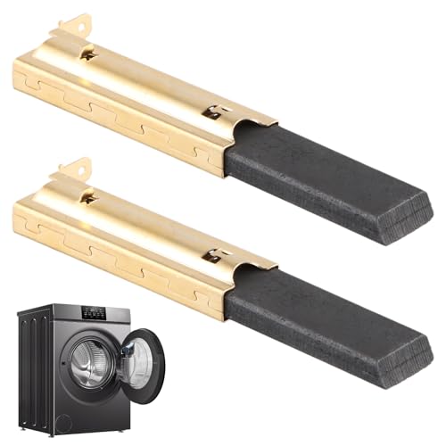 2 Teiliges Set von Kohle-Bürsten L94MF7, Kohlebürsten Waschmaschine, Ersatzteil für Waschmaschinen und Elektromotoren, 5 x 13