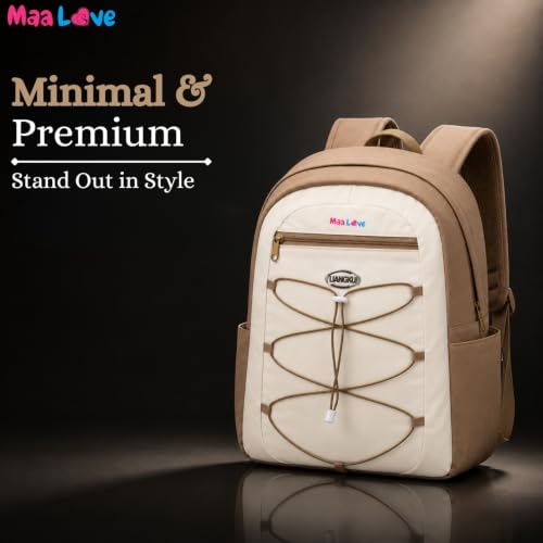 Image of Cute Kawaii Plush Display Backpack for Girls - Multi-Pocket School Bag with Transparent Window, Adjustable Straps, Aesthetic Bookbag for Teens & Students