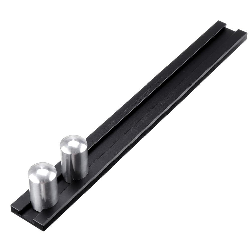 Jnchdghwa Black Bench Dogs 20Mm Woodworking Planing Stop Board Aluminum Alloy Baffle Plate Planing Baffle Workbench Positioning Fixing Clamp