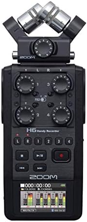 H6 All Black Handheld Recorder (Renewed)