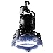 MYMM Lanterna a Campeggio a LED, Lampada Portatile a LED con Ventilatore a soffitto, Ventilatore a soffitto a 18 LED per Escursioni all'aperto, Campeggio, Pesca, interruzioni e emergenze Tenda