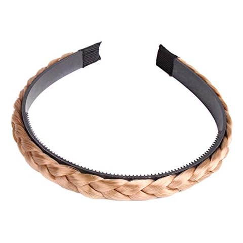 Hotaden Diadema Trenzada de Pelo Sintético Cover