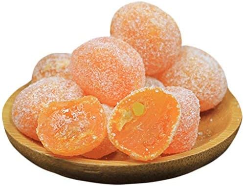 Chinese Traditional Snacks Cantonese Style Preserved Fruits Icing Sugar Kumquat 500g/17.6oz (Kumquat)