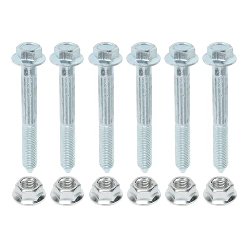 Partuto - Partuto Rear Control Arm Bolt Kit No.90173SR3003 - Car Bolts - for Honda Civic 1996-2000 Metal Silver Tone - 1 Set - -5%