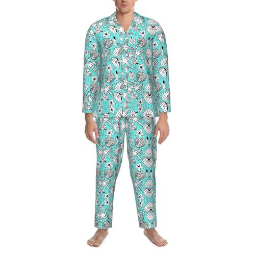 Pyjama classique léger contre la chaleur nocturne estivale - 4