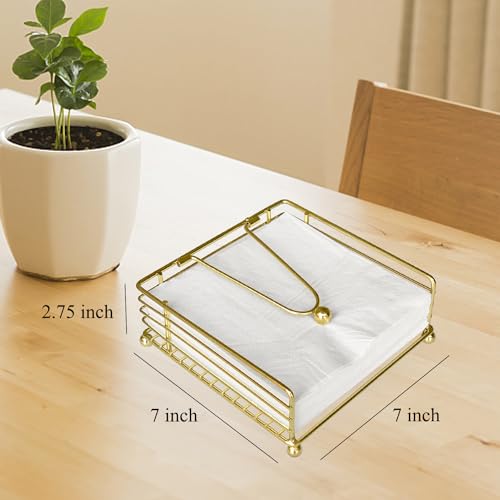 Hiwafifi GOLD NAPKIN HOLDER Holder For Table thumb #2