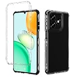Kukoufey Compatible with Honor X5c Case Cover,3-in-1 Drop-Proof and Shock-Absorbing Compatible with Honor Play10A 4G NLA-LX3 / X5C Plus NLA-LX1 NLA-LX2P Phone Protective Case Black