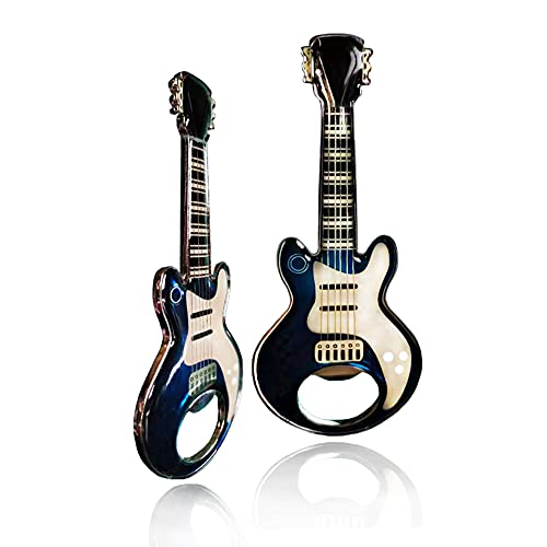 Gitarre Flaschenöffner mit Magnet,Musikliebhaber Bier Flaschenöffner Musikparty Flaschenöffner Metall Musik geschenke für männer Cover